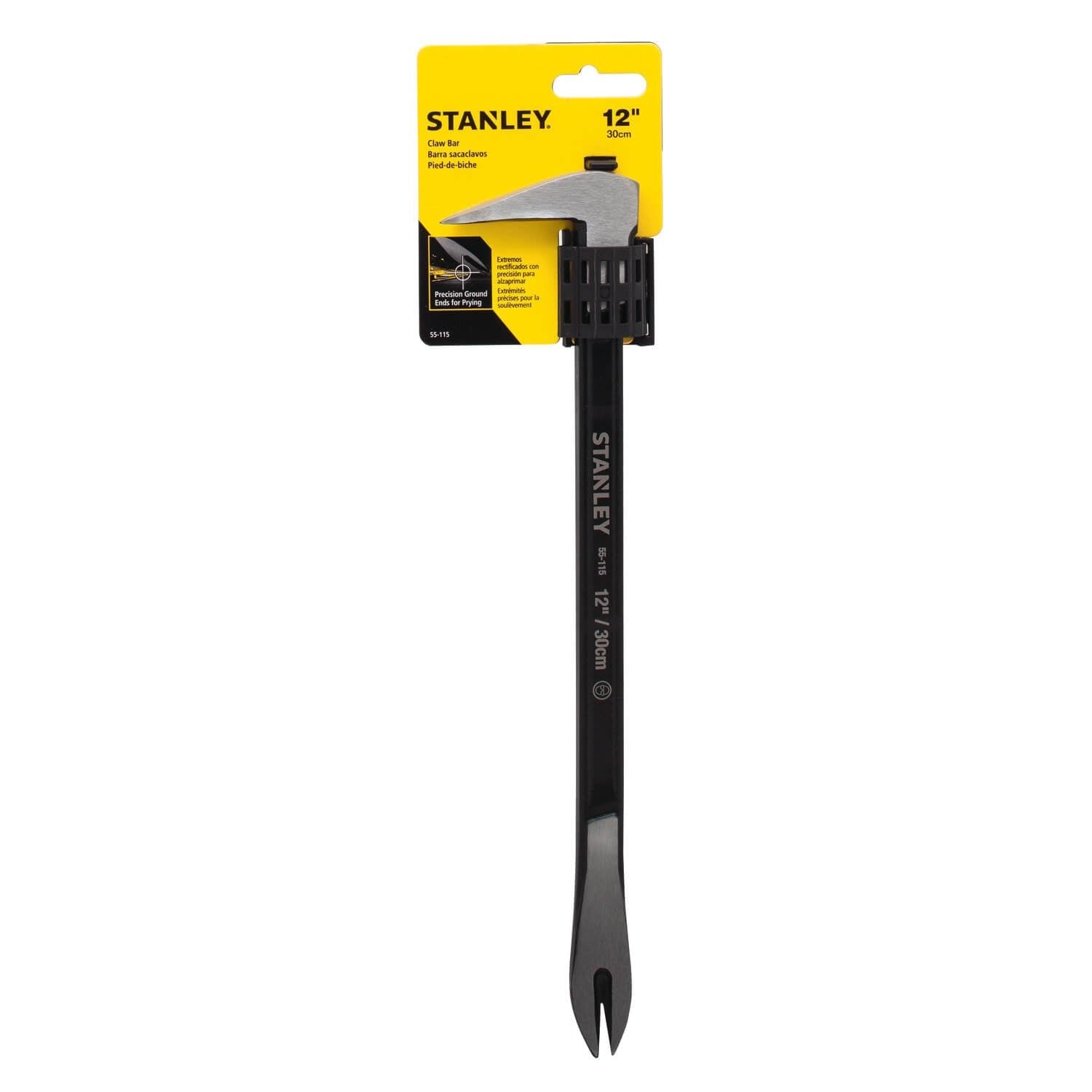 STANLEY  55-115  -  12 IN PRECISION CLAW BAR - Wise Line Tools