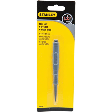 STANLEY 58-912   -  2/32 IN TIP CUSHION GRIP NAIL SET - Wise Line Tools