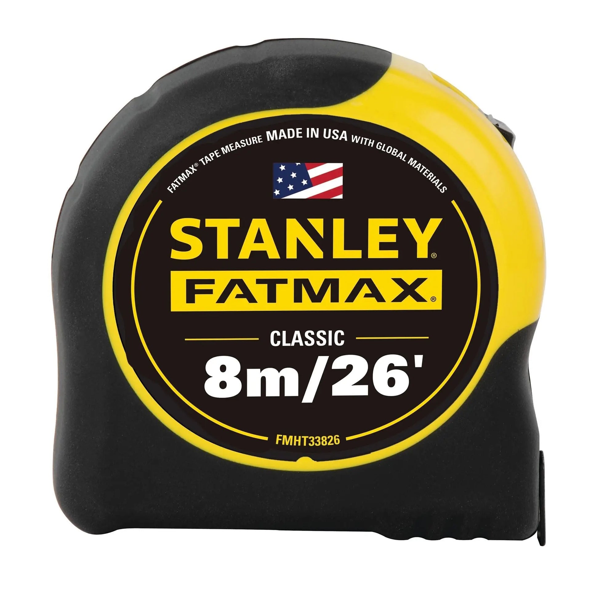 STANLEY FATMAX FMHT33826S - TAPE MEASURE 26'/8M X 1-1/4" - Wise Line Tools