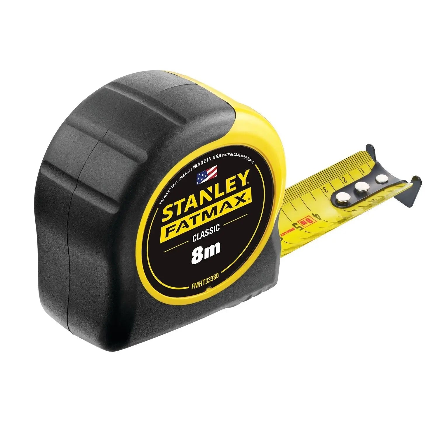 STANLEY FMHT33380S FATMAX TAPE MEASURE 8M X 1-1/4" - Wise Line Tools