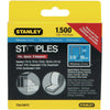STANLEY TRA706TCS - 1,500 PC 3/8 IN HEAVY DUTY STAPLES
