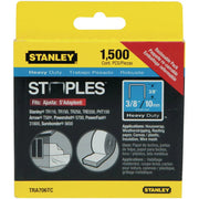 STANLEY TRA706TCS - 1,500 PC 3/8 IN HEAVY DUTY STAPLES STANLEY