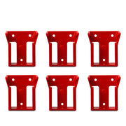 STEALTHMOUNTS BM-MW18-RED-6 - Battery Mount Milwaukee M18 Red 6pk STEALTHMOUNTS