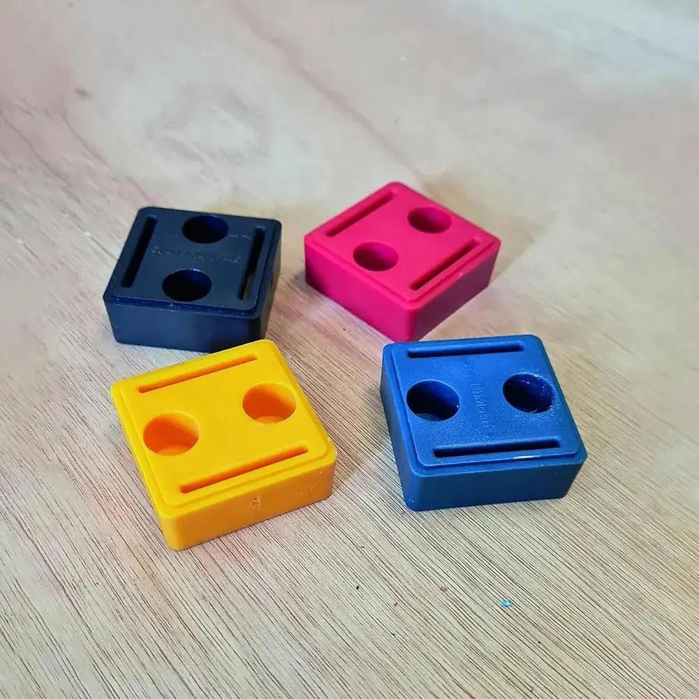 STEALTHMOUNTS TMSPACE-RED-6 - Belthook Spacers for Milwaukee Tool Mount - 6PK STEALTHMOUNTS