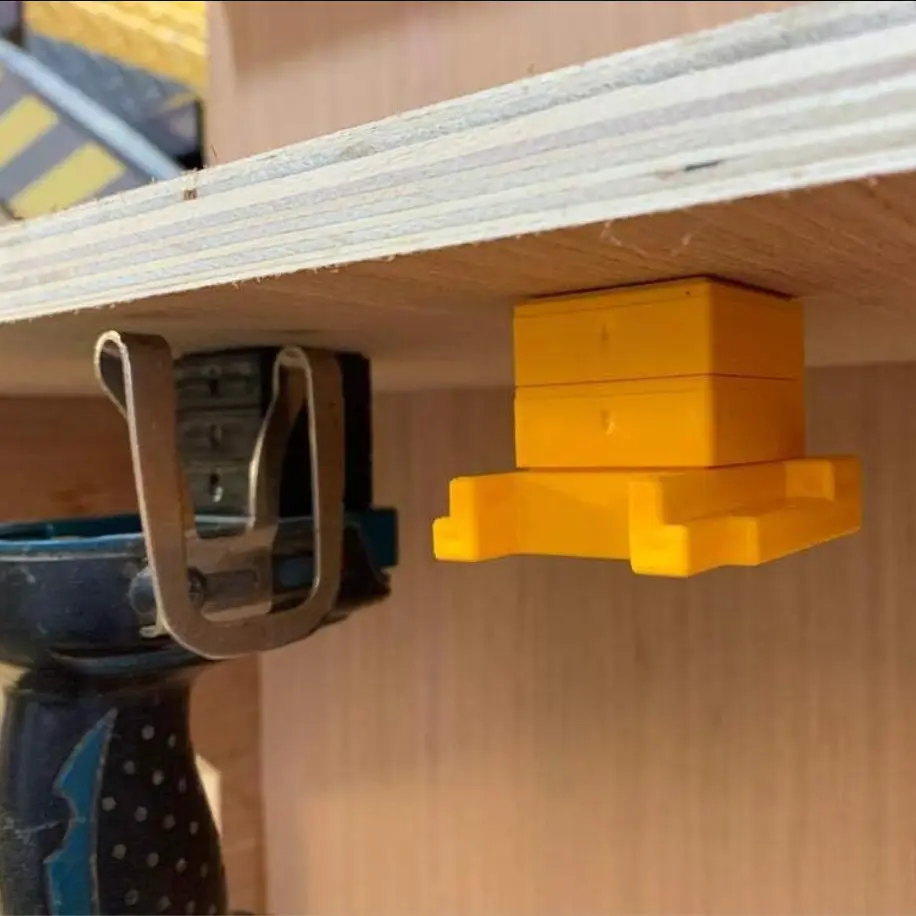 STEALTHMOUNTS TMSPACE-YLW-6 - Tool Mount Spacer Blocks for Dewalt STEALTHMOUNTS