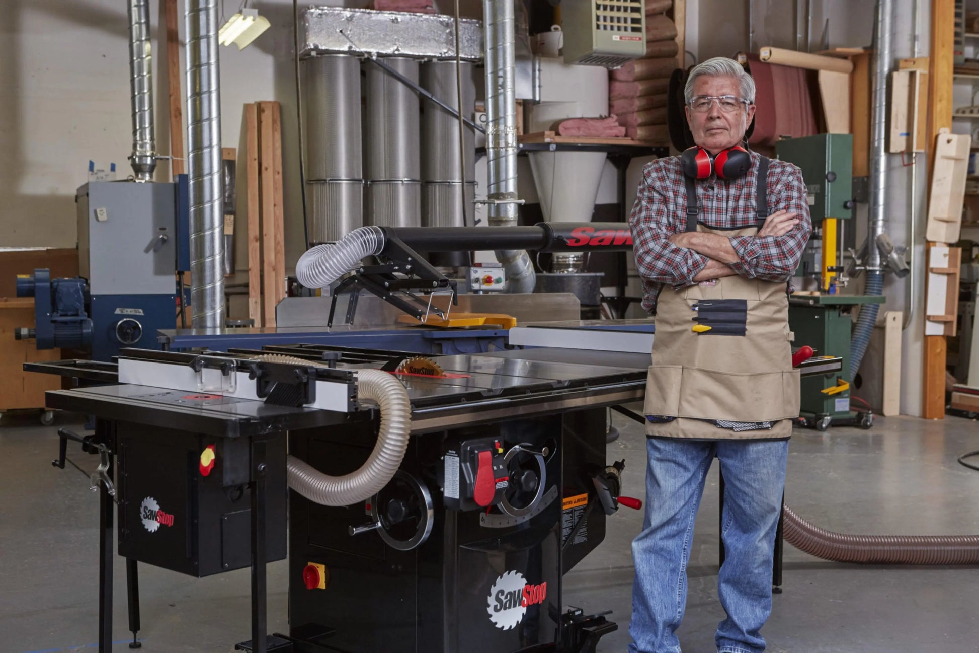 SawStop ICS31230-52  - Industrial 3HP 1ph 230V 60Hz 52" Ind T-Glide Fence SAWSTOP