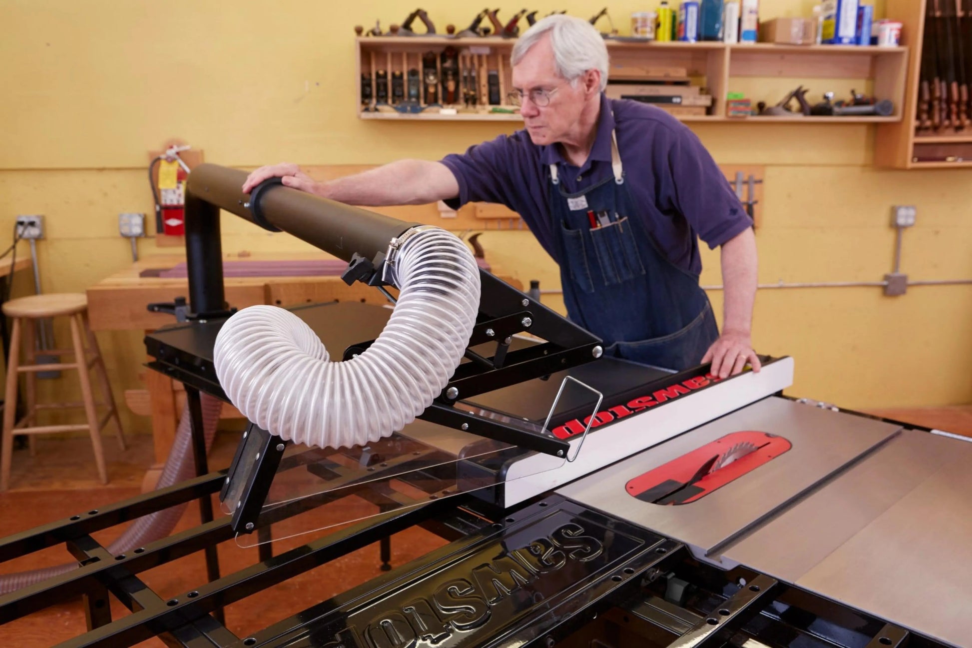 SawStop TSG-FDC  -  FLOATING OVERARM DUST COLLECTION SAWSTOP