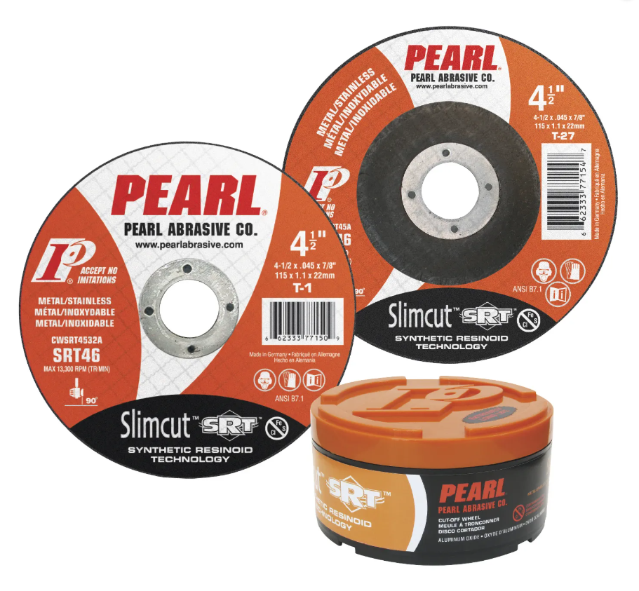 PEARL ABRASIVE CWSRT0732A 7" X 1/16" X 7/8" CUTTING WHEEL