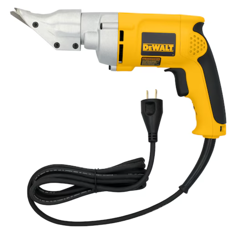 Cisaille à métaux DEWALT DW890, tête pivotante, calibre 18