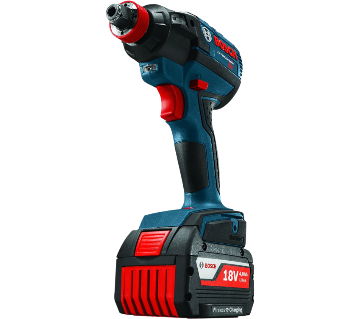 Bosch IDH182-01 18V Brushless Socket Ready Impact Driver with 2 Batteries, Charg