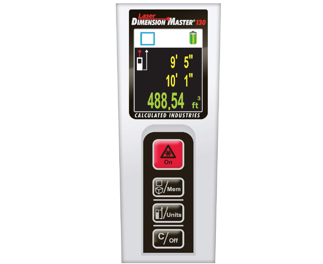 Calculated Industries CI-3356 - Laser Dimension Master 130