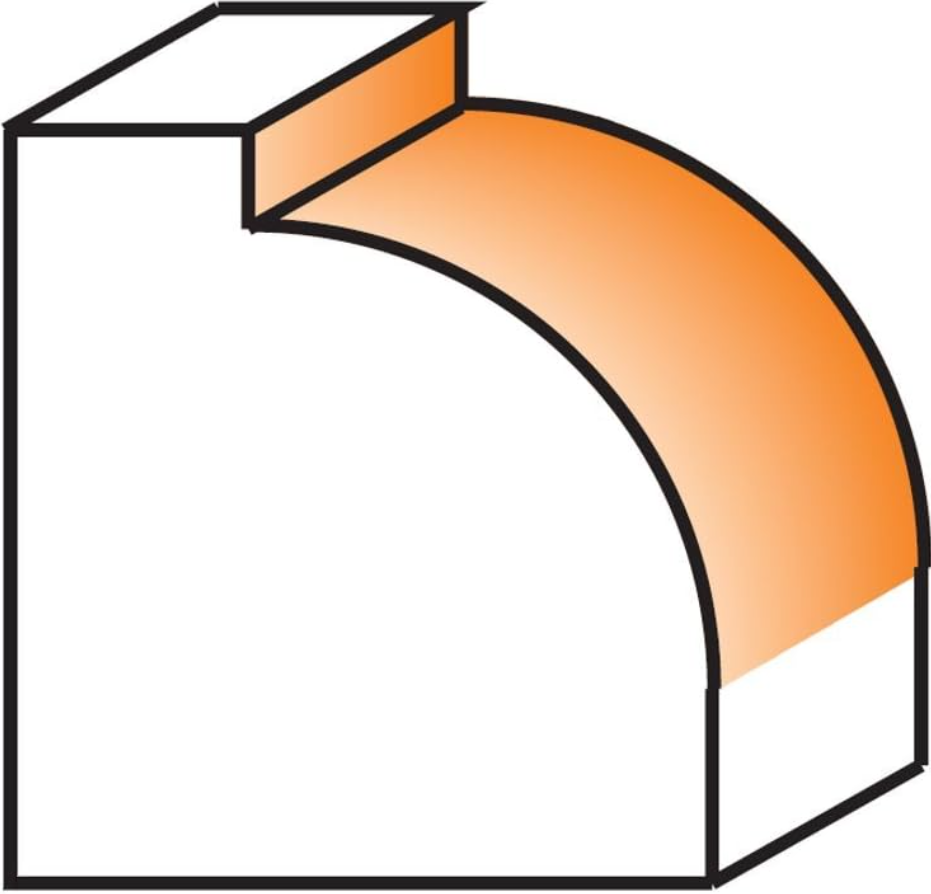 CMT 838.754.11 - Tige ronde 1/4" R x 1/2"