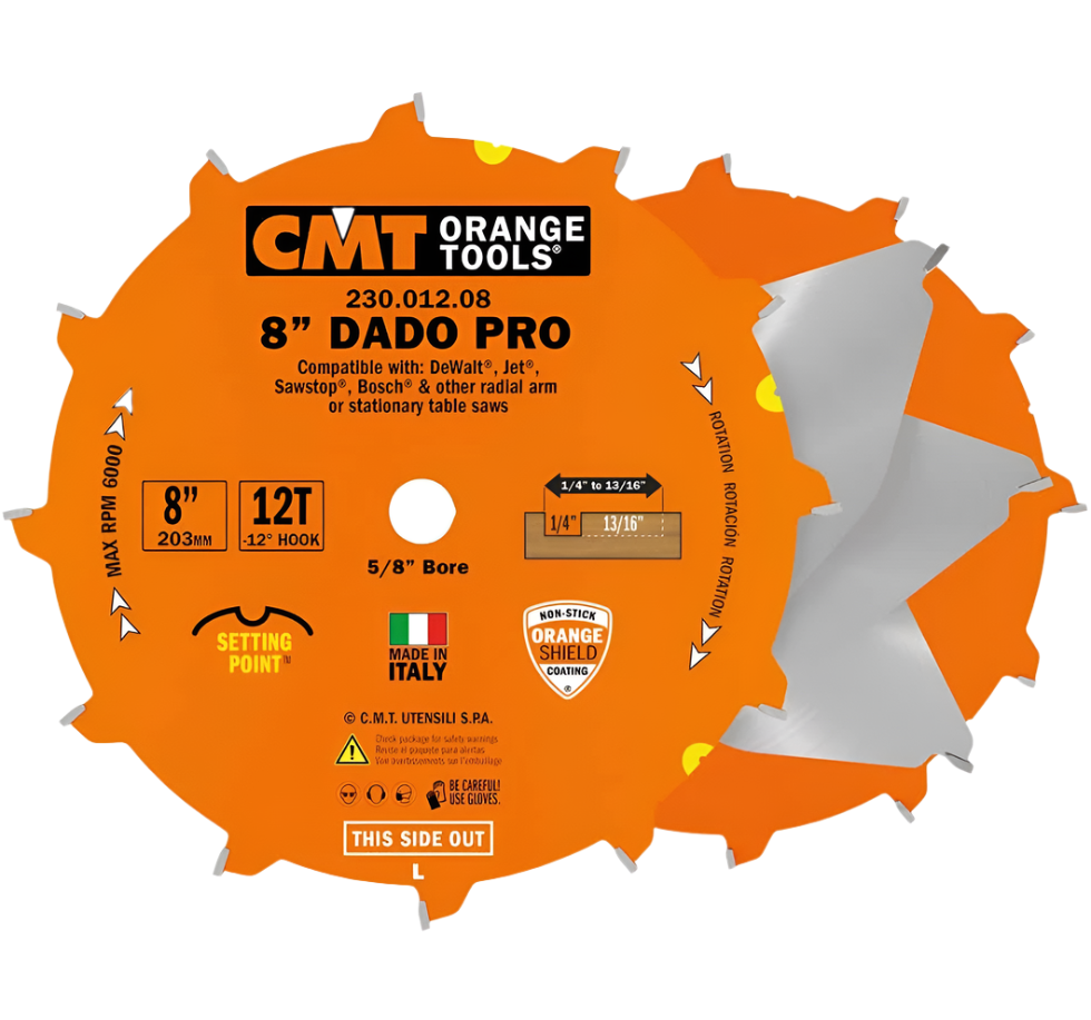 CMT-230.012.08 - PRO DADO 8''x12x5/8''