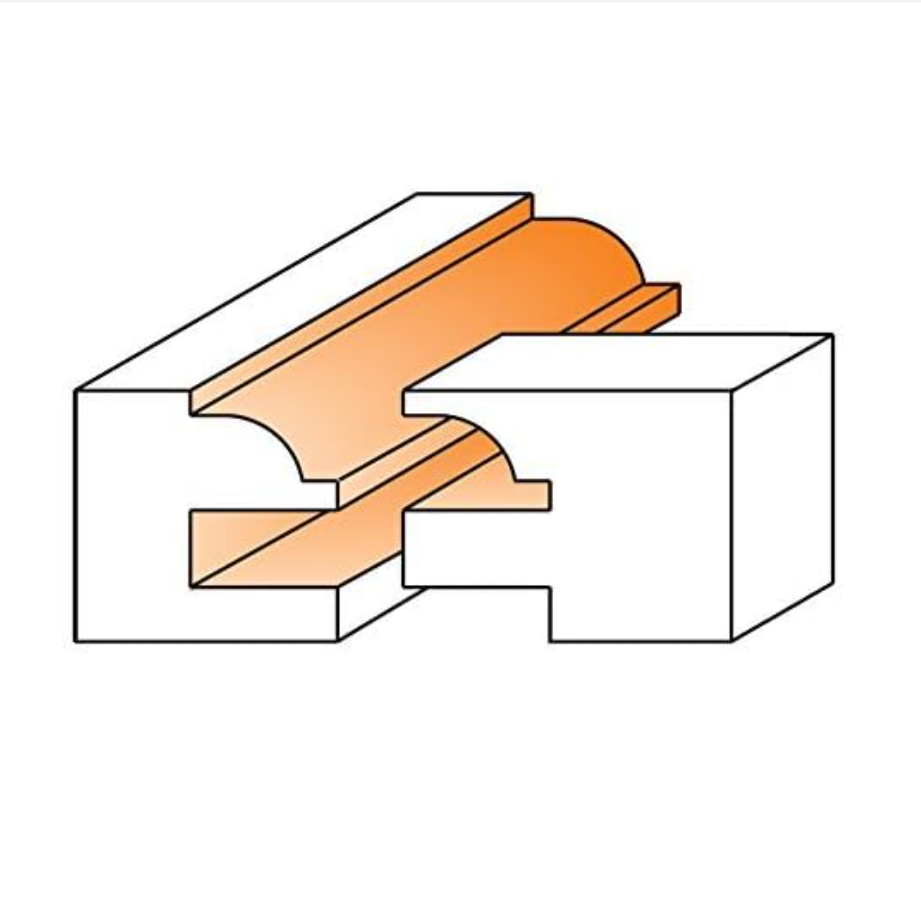 CMT 891.503.11  -  RAIL & STILE ROUTER BIT SET