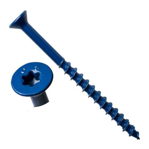Simpson TNT18214TF 3/16" x 2-1/4" Flat Head Titen Turbo™ Concrete Screws (100/Box) - Wise Line Tools