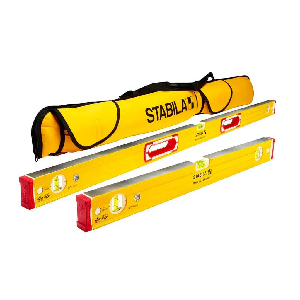 Stabila  STA-48380 - Magnetic 3 level set (38648 38624 & 25100) with case STABILA