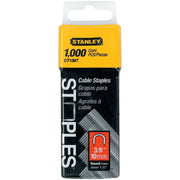 Stabley CT106T - 1,000 pc 3/8 in Cable Staples STANLEY