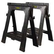 Stanley 060864R Folding Sawhorse (2-Pack) - Wise Line Tools