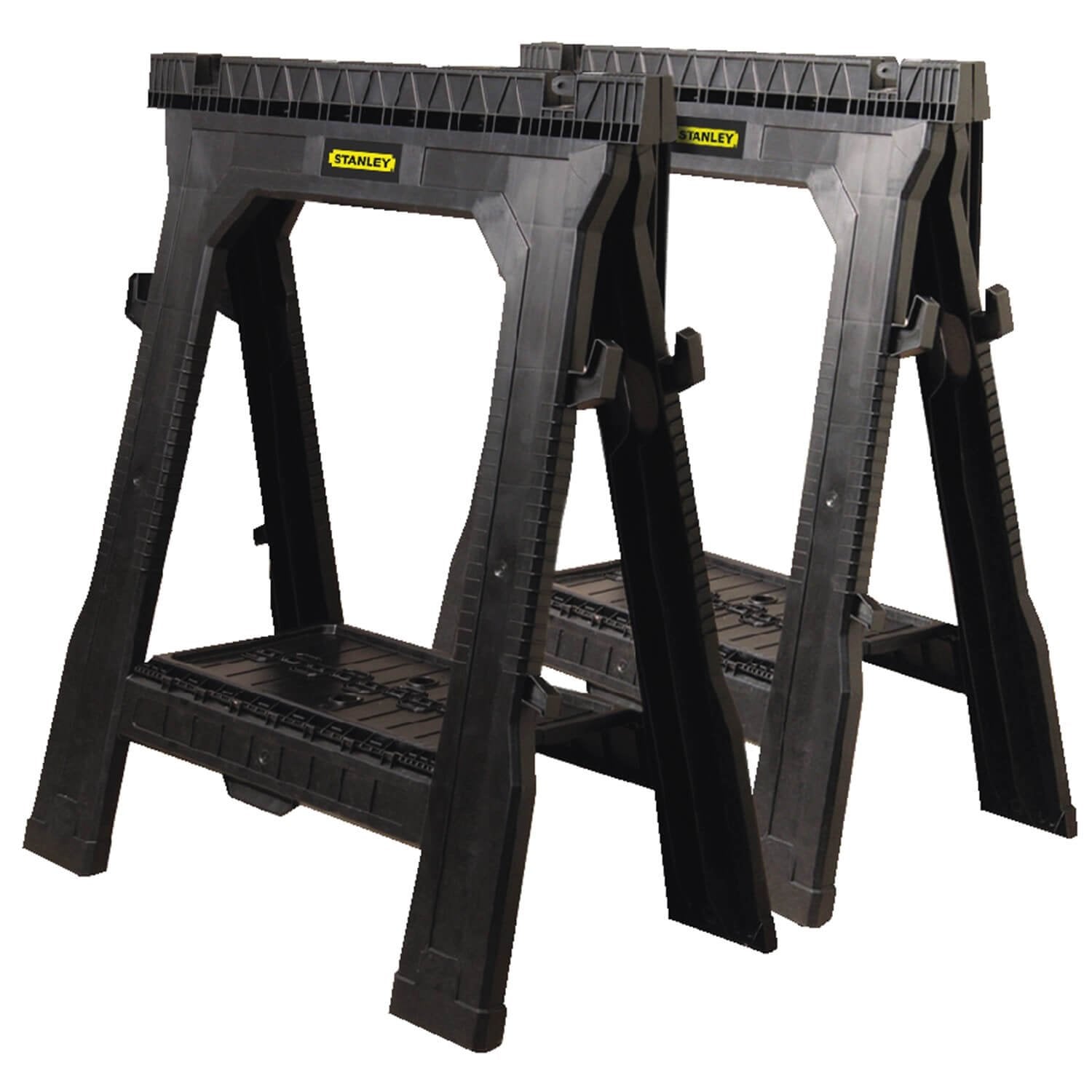 Stanley 060864R Folding Sawhorse (2-Pack) - Wise Line Tools