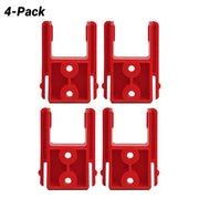 StealthMounts TM-MW18-RED-4 4-Pack Milwaukee M18 Red Tool Storage Mounts STEALTHMOUNTS