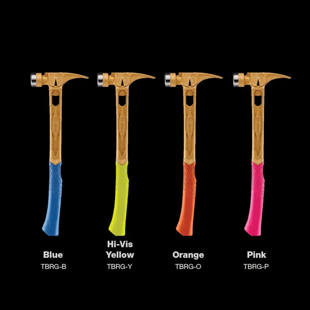 Stiletto TIB15MC-CG - STILETTO® TIBONE™ 15oz Milled/Curved Titanium Hammer- Limited Edition Gold STILETTO