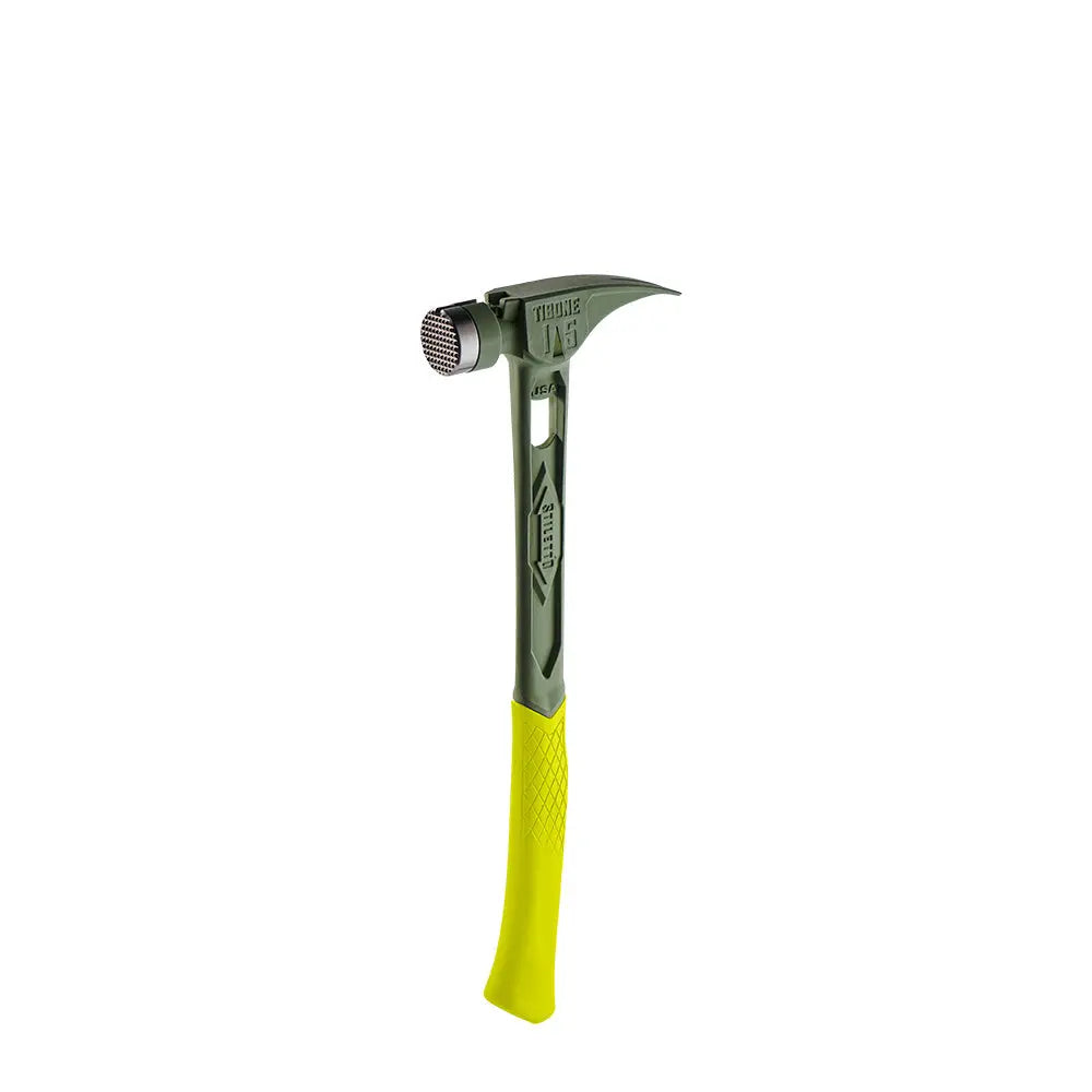 Stiletto TIB15MC-CGR - STILETTO® TIBONE™ 15oz Milled/Curved Titanium Hammer- Limited Edition Green STILETTO