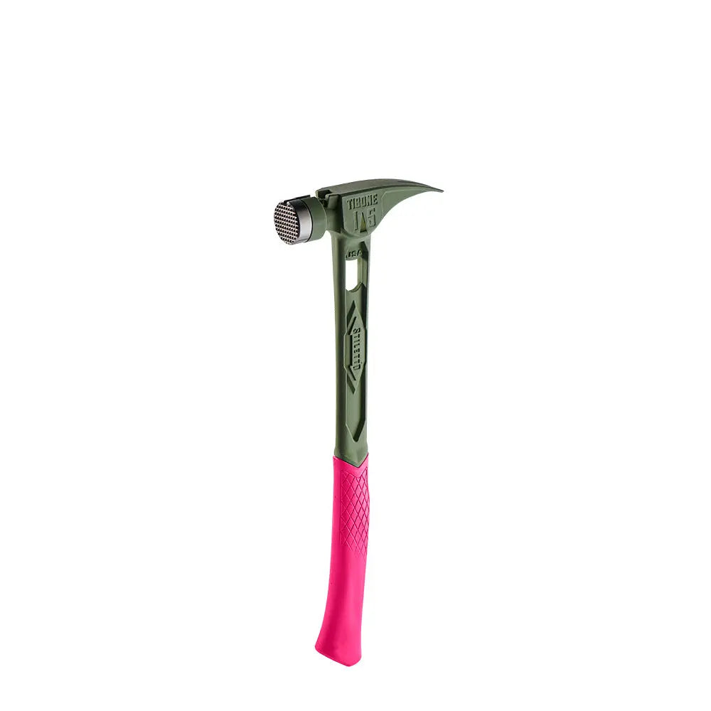 Stiletto TIB15MC-CGR - STILETTO® TIBONE™ 15oz Milled/Curved Titanium Hammer- Limited Edition Green STILETTO