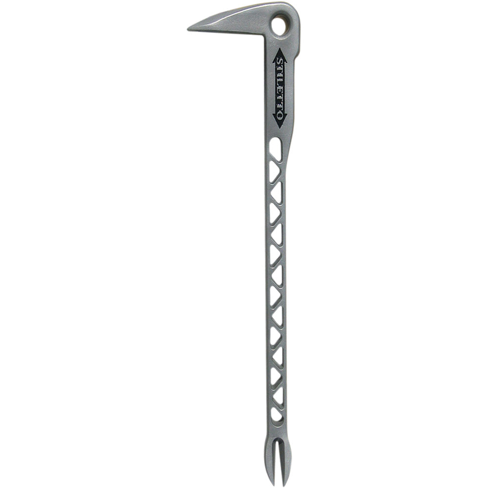 Stiletto TICLW12  -  12" Titanium Clawbar Nail Puller - Wise Line Tools