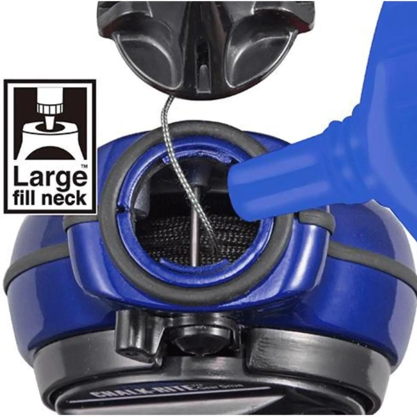 TAJIMA CR212SFB - Chalk-Rite Sturdu Ultra Thin 0.5mm Chalkline - Blue TAJIMA