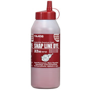 Tajima PLC3-DR900 Red Semi-Permanant Chalk 32oz. TAJIMA