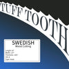 TUFF TOOTH 62146SWEDISH - 62" x 1/4" x .025" x 6TPI Hook - SWEDISH (Wood Cutting) Bandsaw Blade