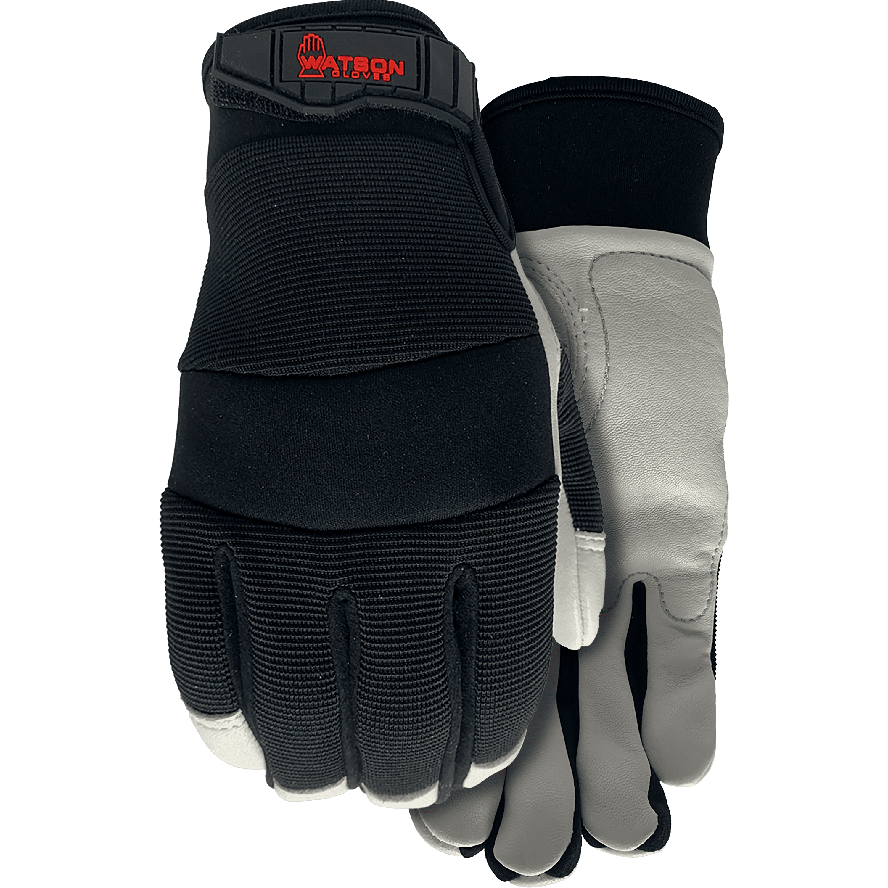 Gants Watson Knock Out, paume en cuir de chèvre pleine fleur - 017