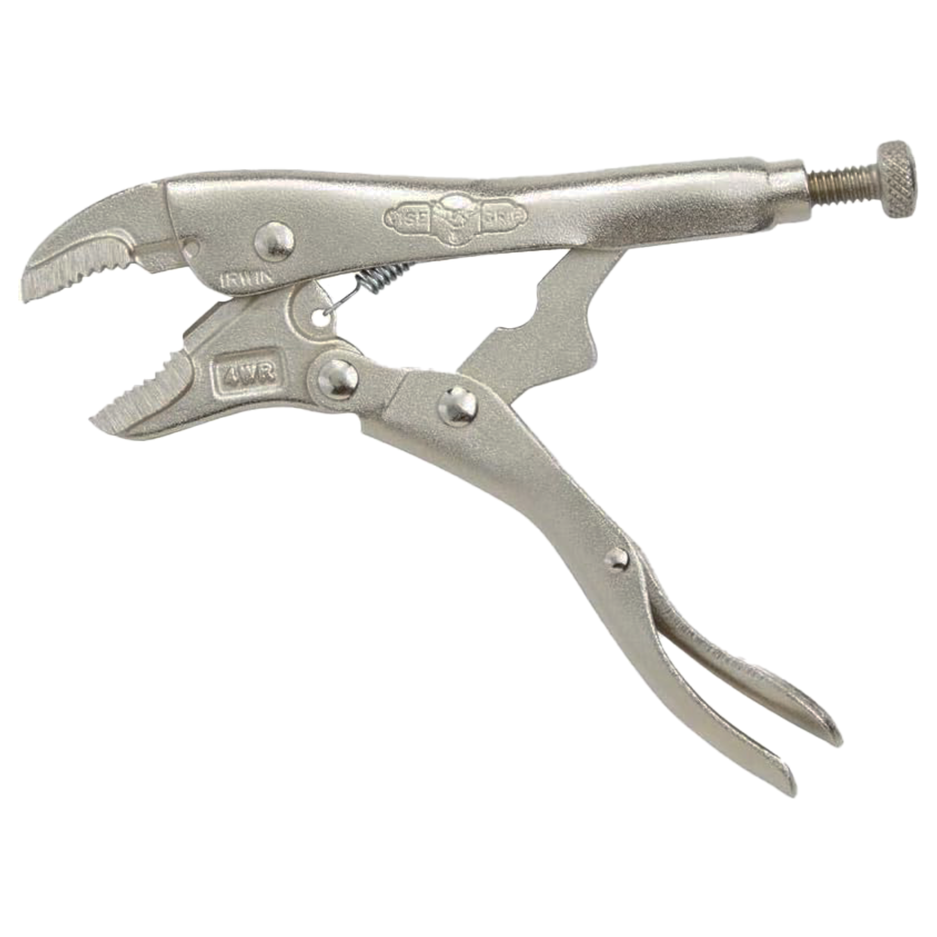 Irwin 1002L3 4WR Original Curved Jaw Locking Plier with Wire Cutter, 4-Inch