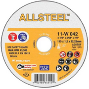 WALTER WAL-11W042 - 4-1/2" ALLSTEEL Cutting Wheel