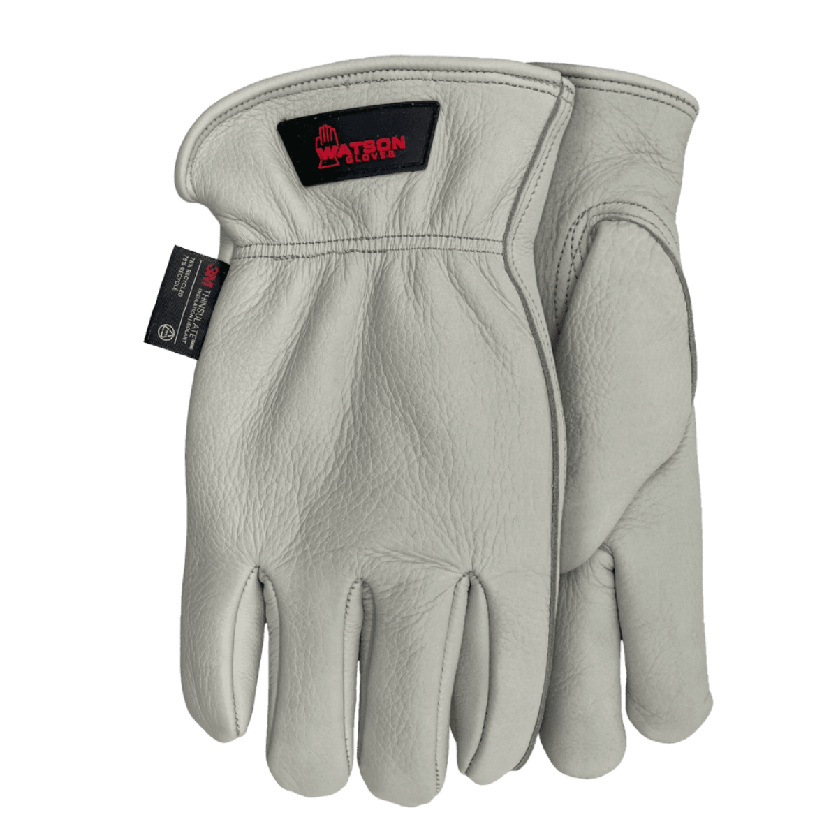 WATSON 9542W-M - Canadian Outsider, Steerhide Leather Insulated Winter Glove- M