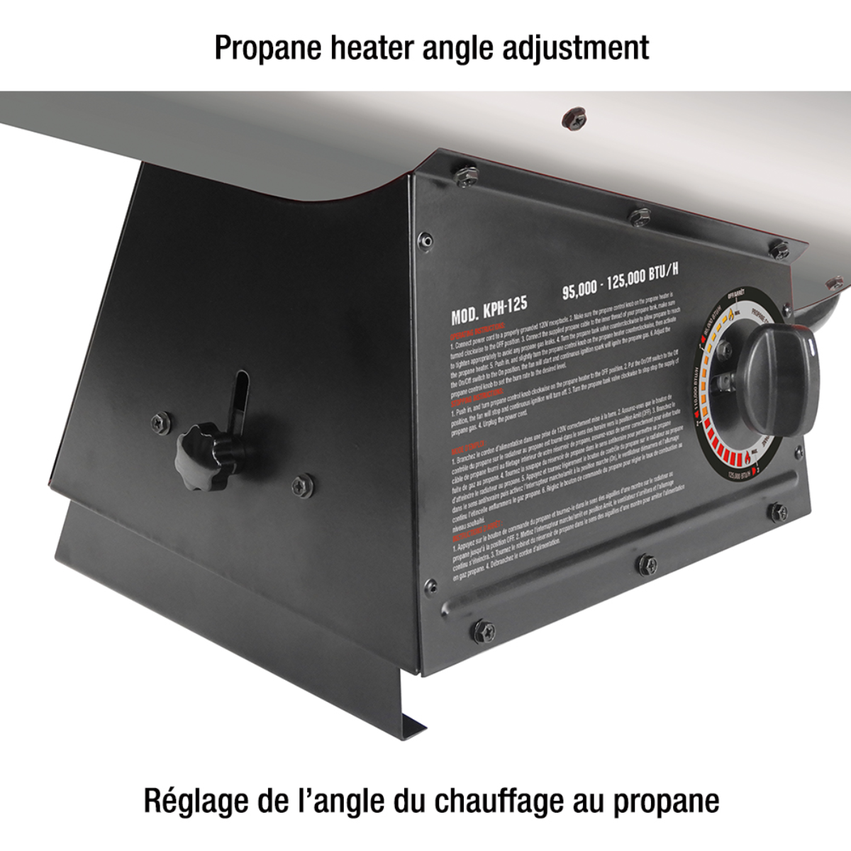 KING KPH-60 - Propane Heater, Forced Air- 40,000 - 60,000 BTU/H