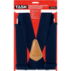 TASK T77414 - Full Elastic Black Suspenders - 1/pack