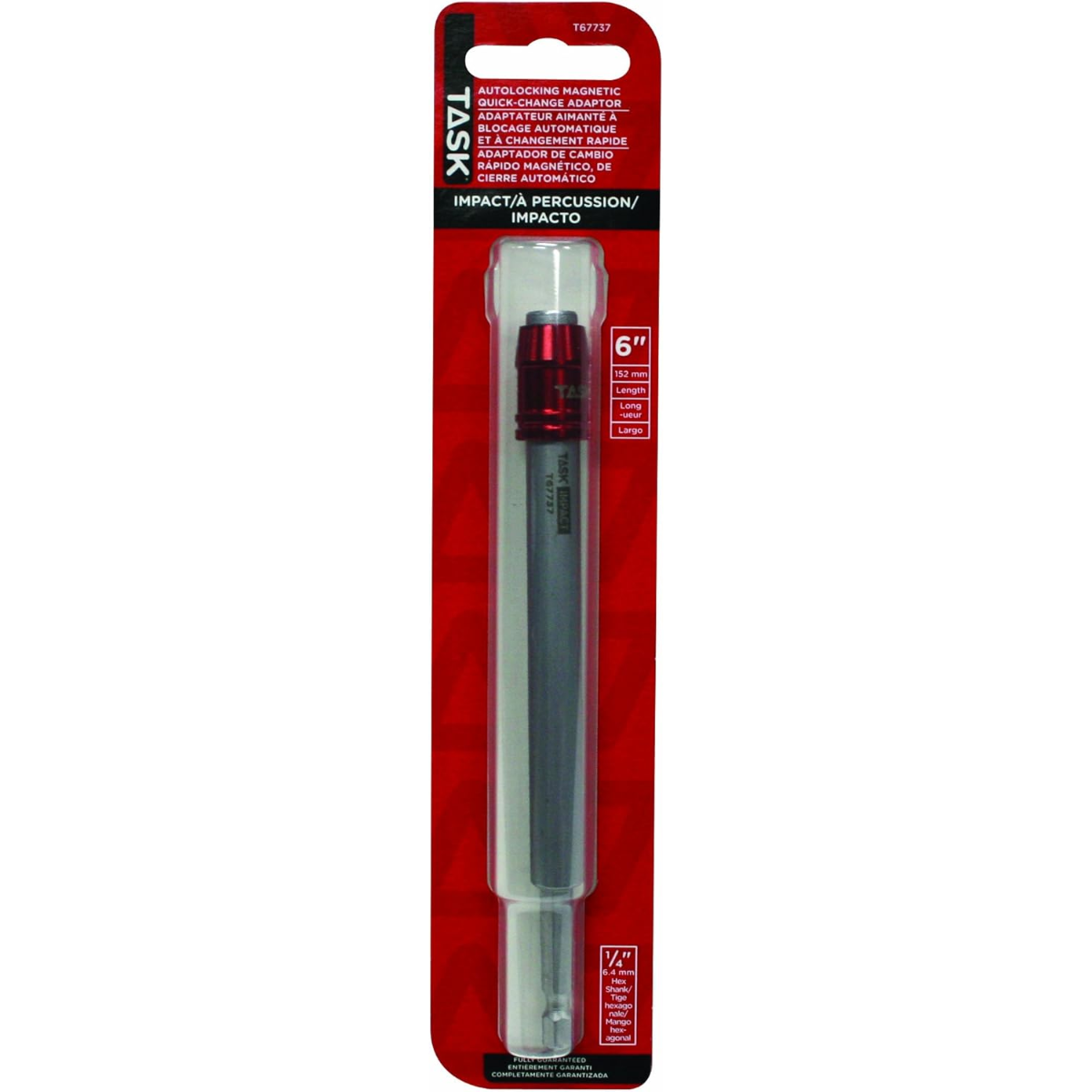 TASK T67737 - 6" IMPACT Autolocking Bit Holder - 1/pack