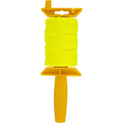 Tâche T27110 - Enrouleur de fil de construction en nylon tressé jaune de 250 pi
