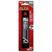 OLFA HBB-20B - Snap-Off Ultra Sharp Black Blades, 20-Pack