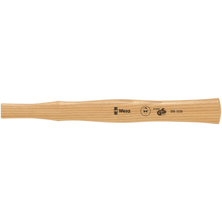 WERA WER-000210 - #2 Replacement Ash Handle for Soft-Faced Hammer