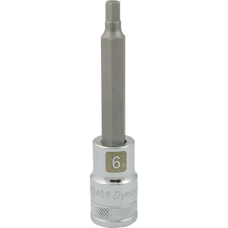 DYNAMIC 1/2" D BIT SKT SECHSKANT 6 MM LANG