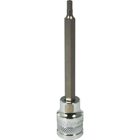 Dynamic 3/8" D BIT-Steckschlüsseleinsatz HEX 1/8" LANG