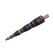 MALCO MAL-MTS2 - 7-in-1 C-RHEX Flip Bit Set, #2 Robertson Square