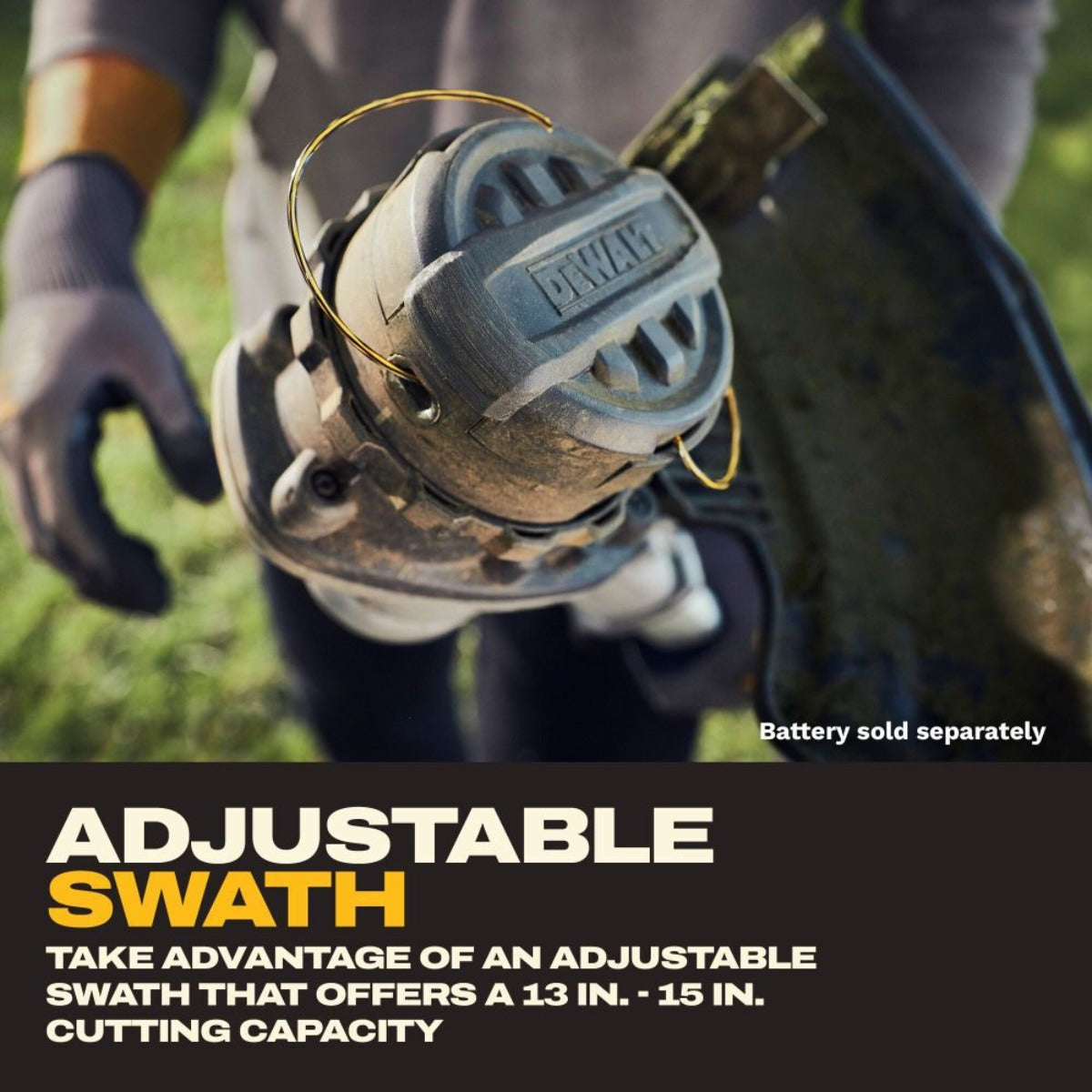 DEWALT DCST926B - 20V MAX* Brushless Cordless Foldable String Trimmer (Tool Only)