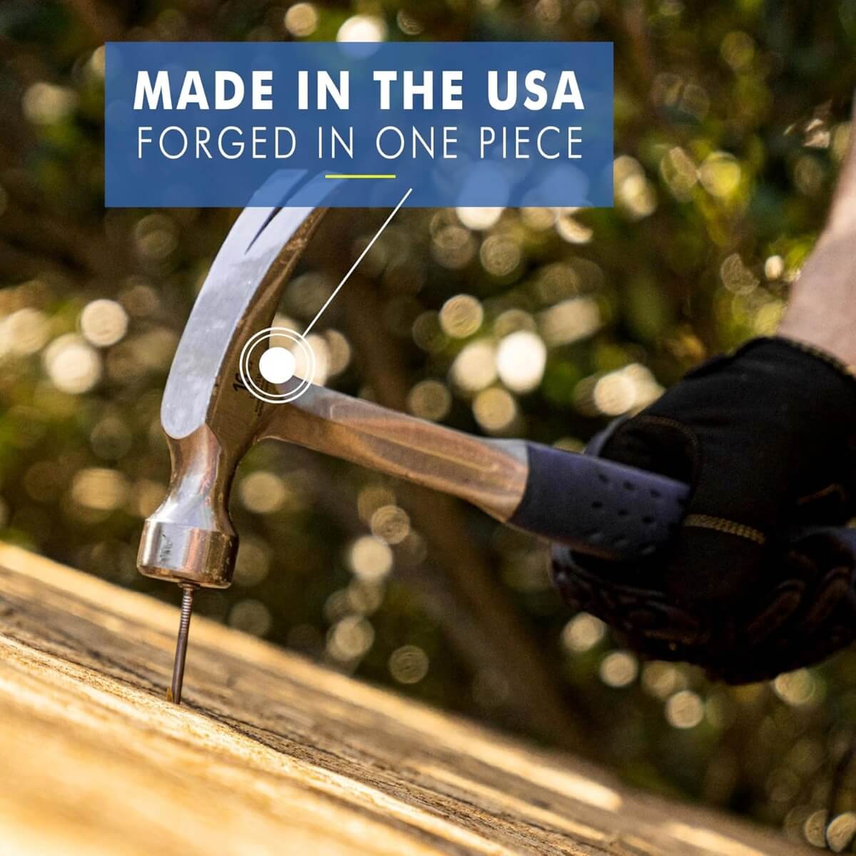 ESTWING E3-16S - 16 oz. Straight Claw Hammer