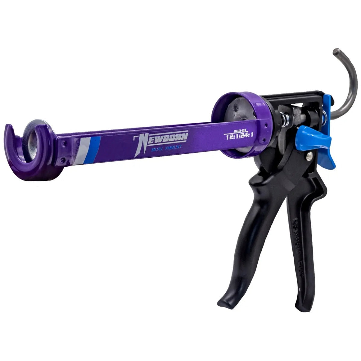NEWBORN NB-360-DT - Dual-Thrust Revolving Barrel Caulk Gun