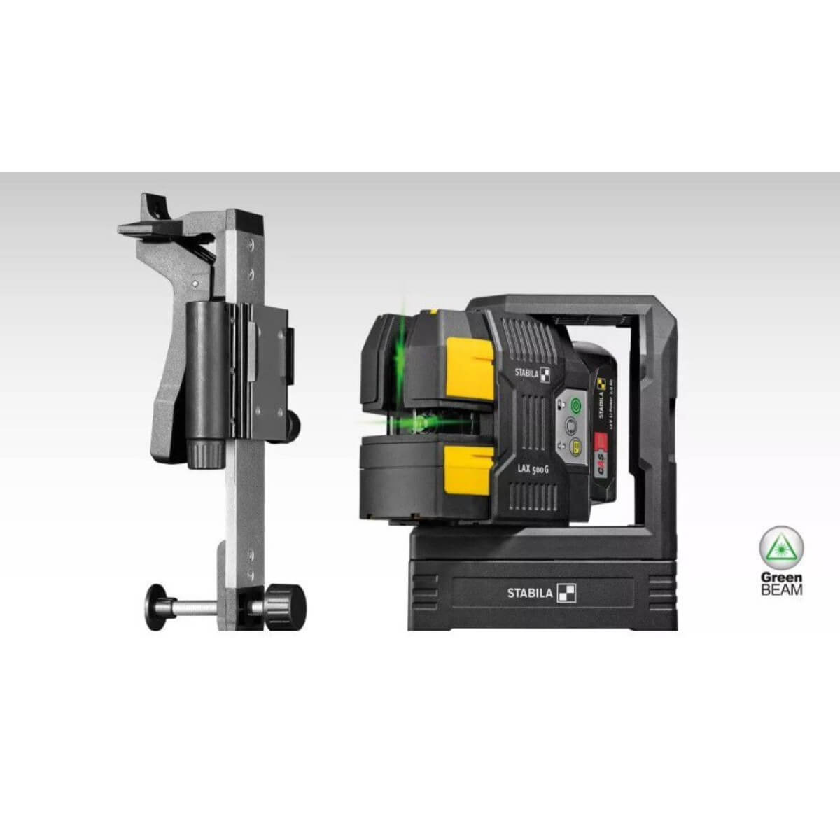 STABILA STA-03520 - LAX 500 G 12V Green Cross-Line & Plumb Laser Kit
