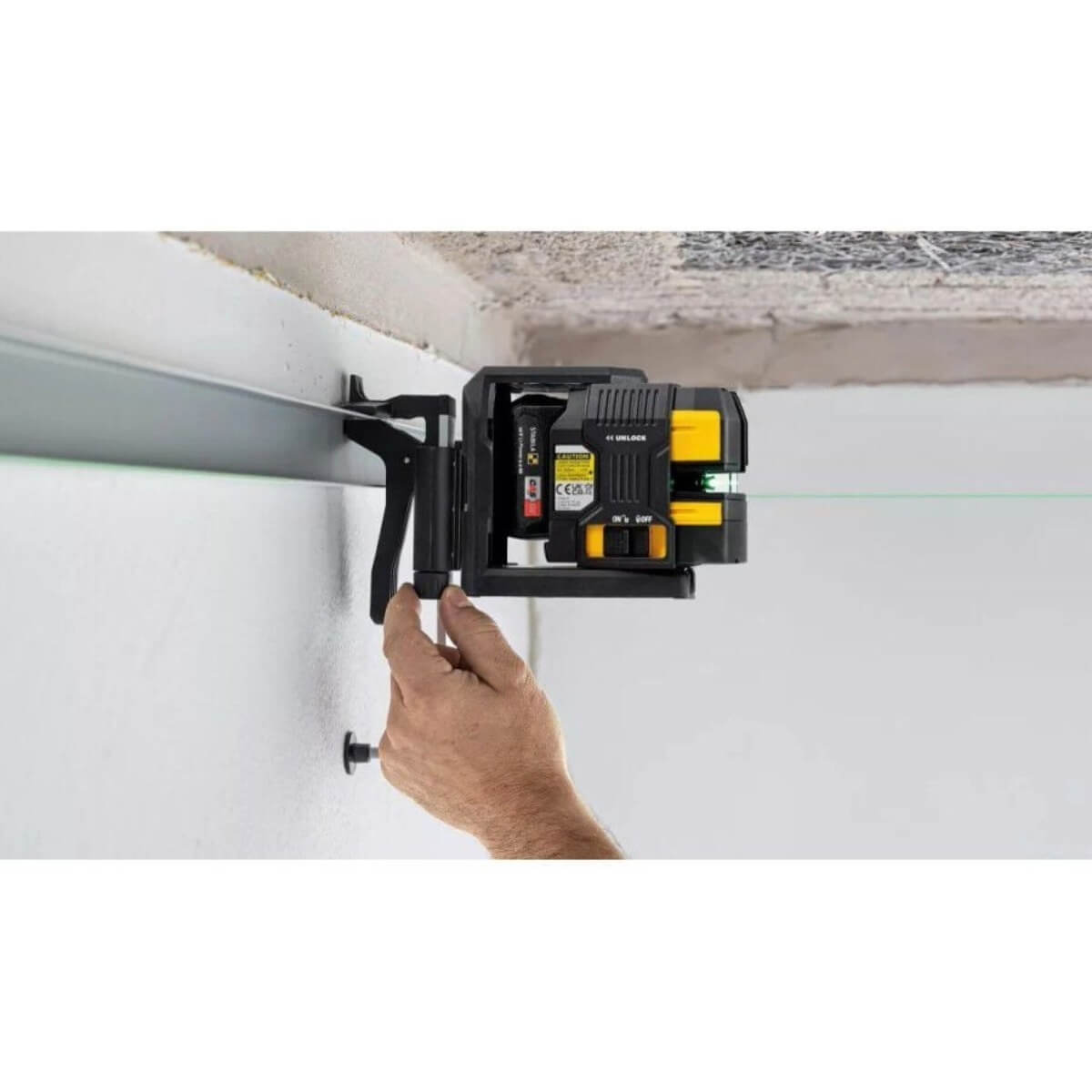 STABILA STA-03520 - LAX 500 G 12V Green Cross-Line & Plumb Laser Kit