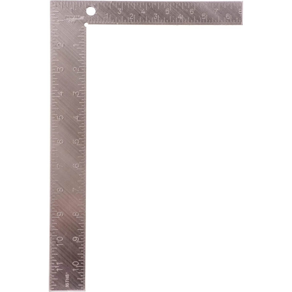 JOHNSON LEVELS JOH-430 - 8" x 12" Steel Carpenter Square